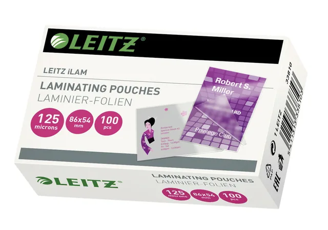 Lamineerhoes Leitz iLAM 54x85mm 2x125micron EVA