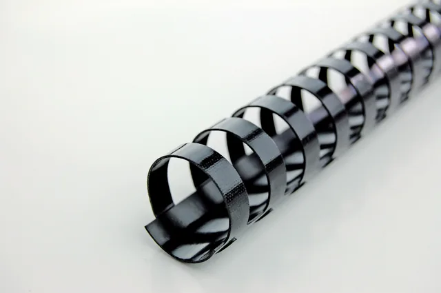 Bindrug GBC 6mm 21rings A4 zwart