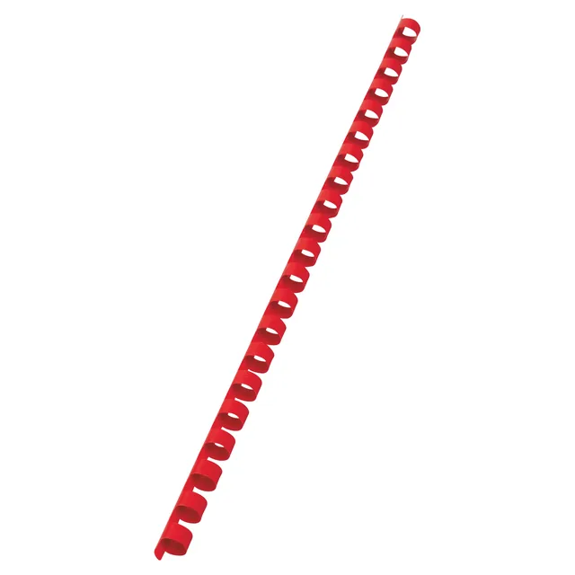 Bindrug GBC 10mm 21rings A4 rood