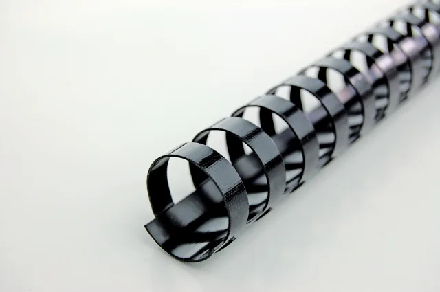 Bindrug GBC 12mm 21rings A4 zwart