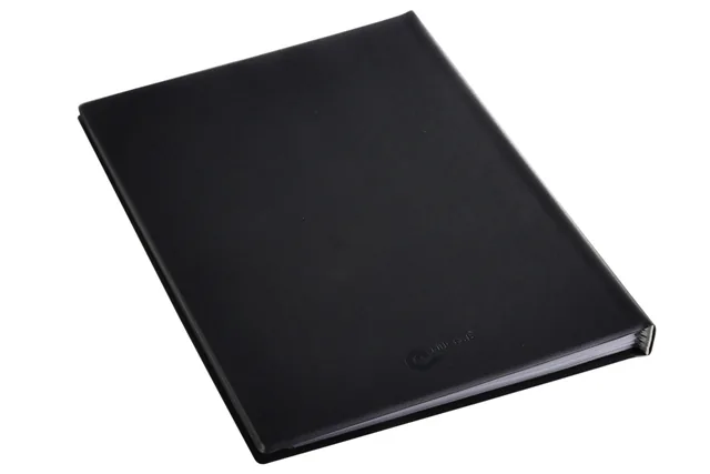 Showmap Rillstab A4 5 kanaals 50 tassen zwart