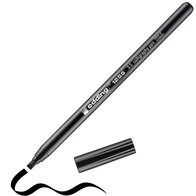 Kalligrafiepen edding 1255 3.5mm zwart