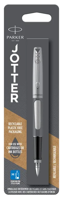 Vulpen Parker Jotter CT M roestvrij staal