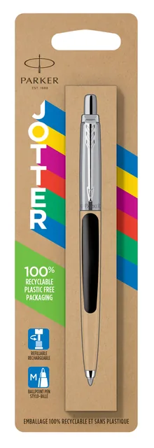 Balpen Parker Jotter Original CT M zwart
