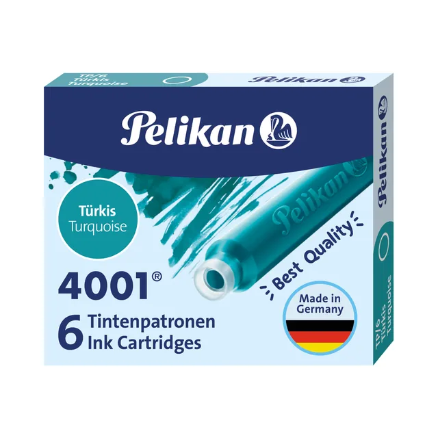 Inktpatroon Pelikan turquoise