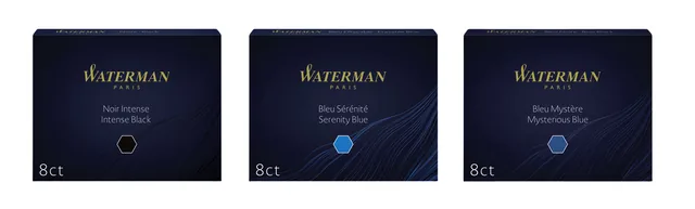 Inktpatroon Waterman nr23 lang blauw