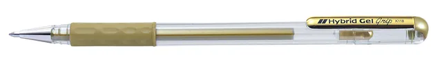 Gelschrijver Pentel K118 Grip M goud