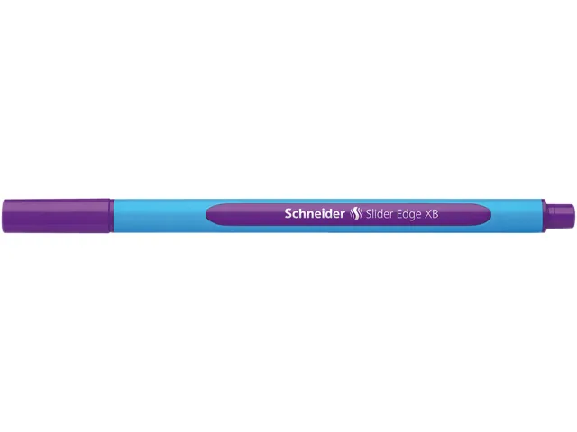 Balpen Schneider Slider Edge XB paars