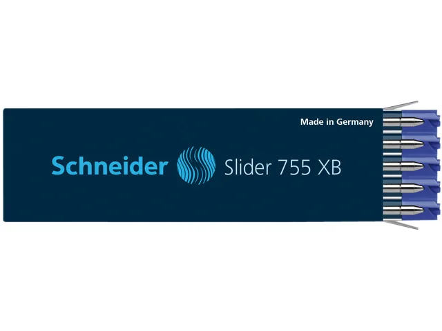 Balpenvulling Schneider 755 Slider Jumbo XB blauw