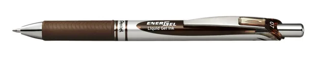Gelschrijver Pentel BL77 Energel M bruin