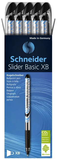 Rollerpen Schneider Slider XB zwart