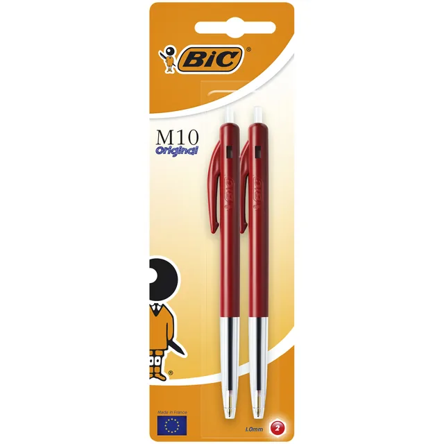 Balpen Bic M10 M rood