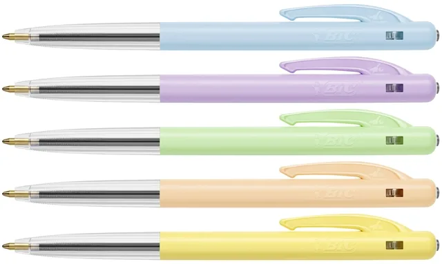 Balpen Bic M10 M pastel assorti