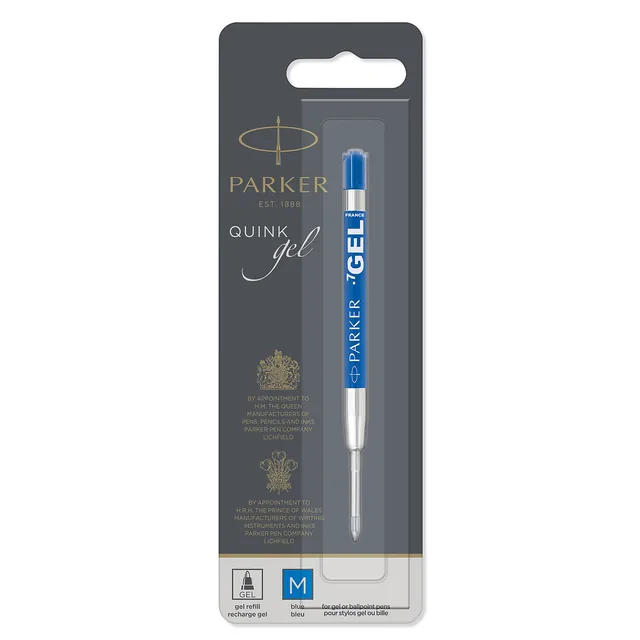 Gelschrijvervulling Parker Quink M blauw