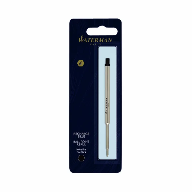 Balpenvulling Waterman F zwart