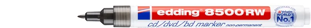 CD marker edding 8500 rond 1mm zwart