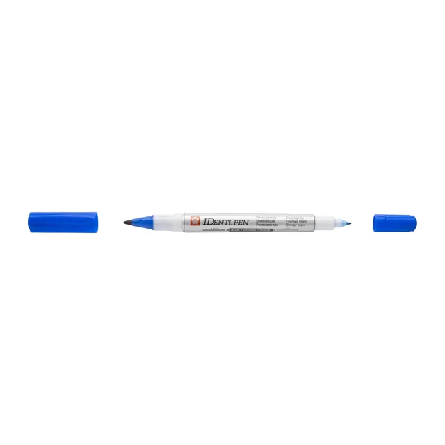 Viltstift Sakura IDentipen multifunctioneel blauw