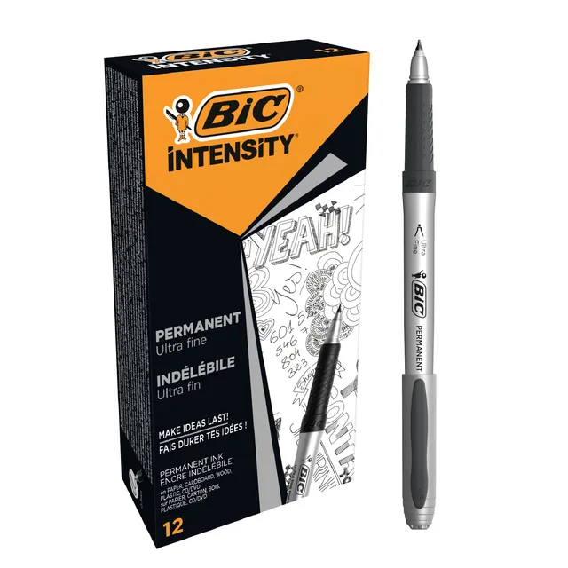 Permanent marker Bic Intensity  UF zwart
