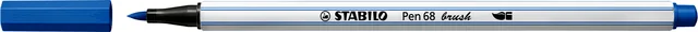 Brushstift STABILO Pen 68/41 donkerblauw