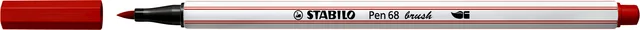 Brushstift STABILO Pen 68/48 karmijnrood