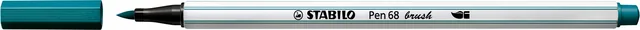 Brushstift STABILO Pen 68/51 turquoiseblauw
