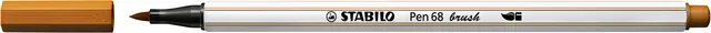 Brushstift STABILO Pen 68/89 donker oker