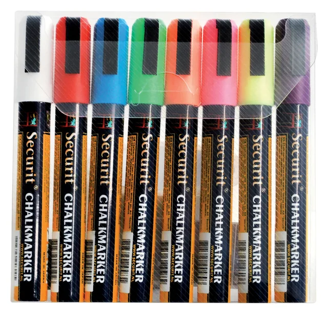 Krijtstift Securit SMA-510 schuin 2-6mm ass