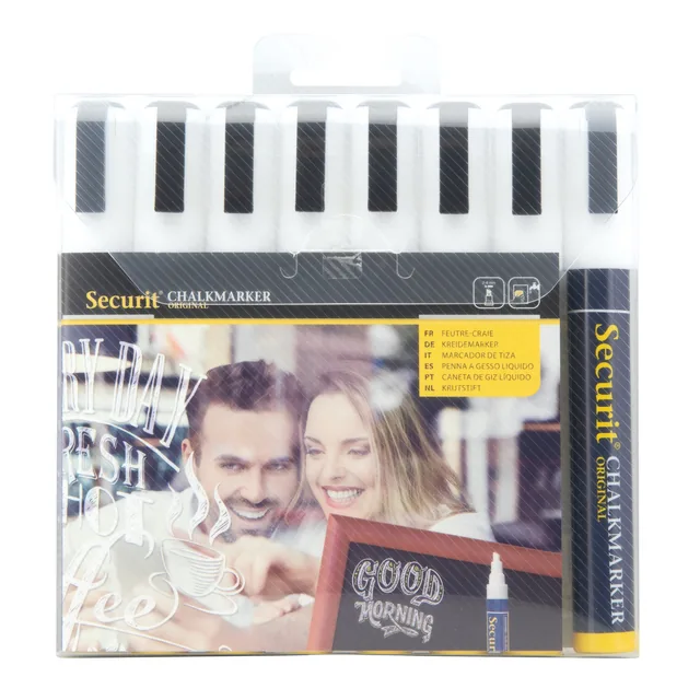 Krijtstift Securit SMA-510 schuin 2-6mm wt