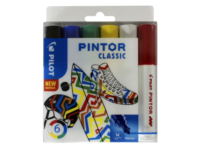 Verfstift PILOT Pintor classic M assorti