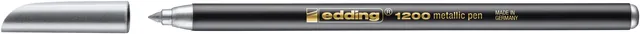 Fineliner edding 1200 F metallic zilver