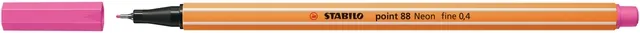 Fineliner STABILO point 88/056 F neon roze