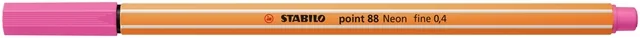 Fineliner STABILO point 88/056 F neon roze