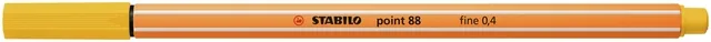 Fineliner STABILO point 88/44 F geel