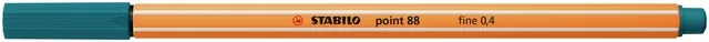 Fineliner STABILO point 88/51 F turquoiseblauw