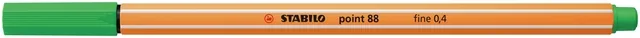 Fineliner STABILO point 88/43 F loofgroen