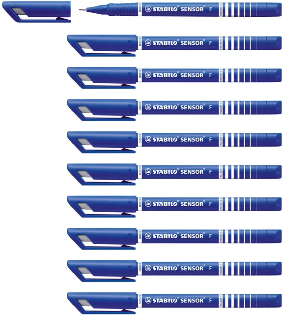 Fineliner STABILO Sensor 189/41 F blauw