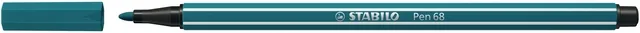 Viltstift STABILO Pen 68/51 M turquoiseblauw