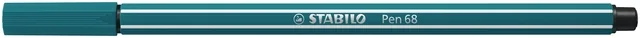 Viltstift STABILO Pen 68/51 M turquoiseblauw