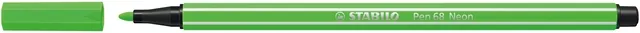 Viltstift STABILO Pen 68/033 M neon groen
