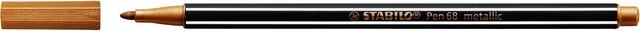 Viltstift STABILO Pen 68/820 M metallic koper
