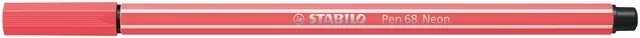 Viltstift STABILO Pen 68/040 M neon rood