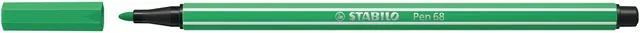 Viltstift STABILO Pen 68/16 M licht smaragdgroen