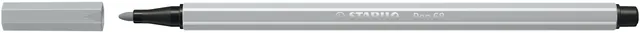 Viltstift STABILO Pen 68/94 M lichtgrijs