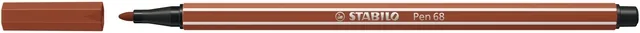 Viltstift STABILO Pen 68/38 M roodkrijt