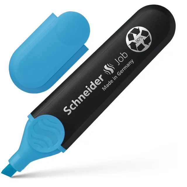 Markeerstift Schneider Job blauw