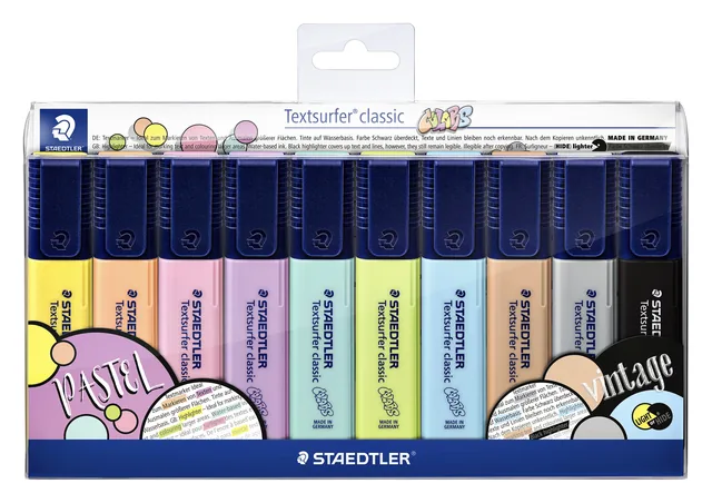 Markeerstift Staedtler 364 textsurfer pas- vin ass