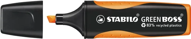 Markeerstift STABILO GREEN BOSS 6070/54 oranje