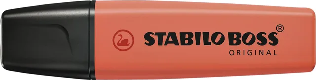 Markeerstift STABILO BOSS 70/140 pastel koraalrood