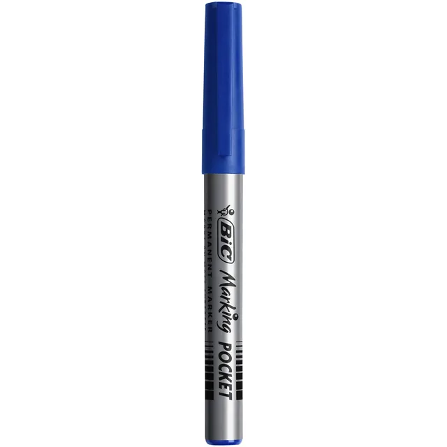 Viltstift Bic 1445 ecolutions rond F blauw