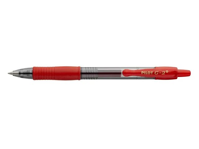 Gelschrijver PILOT BL-G2+-7 M rood